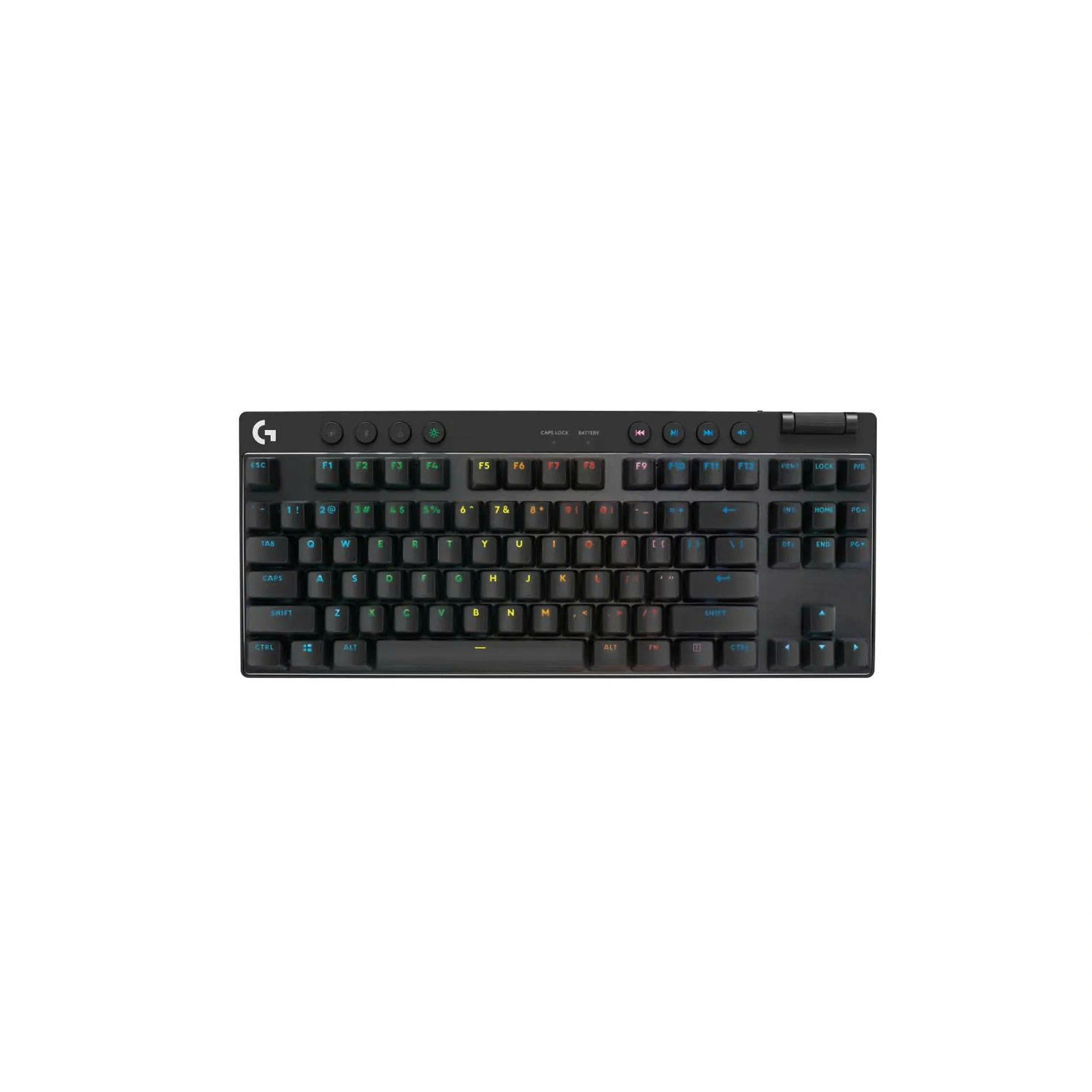 Bàn phím không dây Logitech PRO X TKL Màu Đen