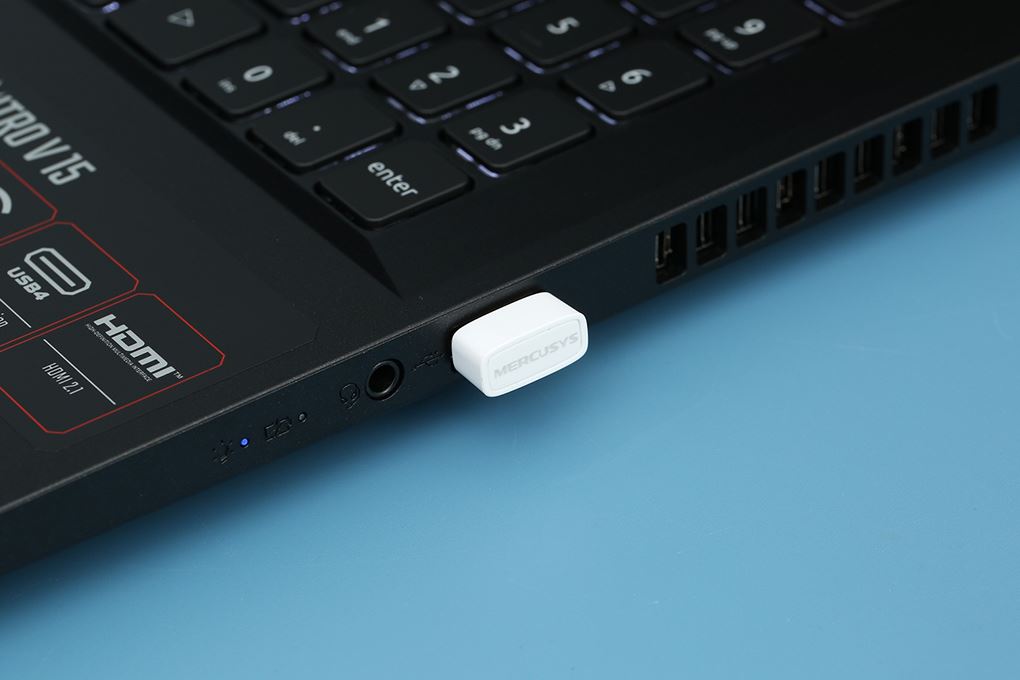 USB Wifi 150 Mbps Mercusys MW150US Màu Trắng