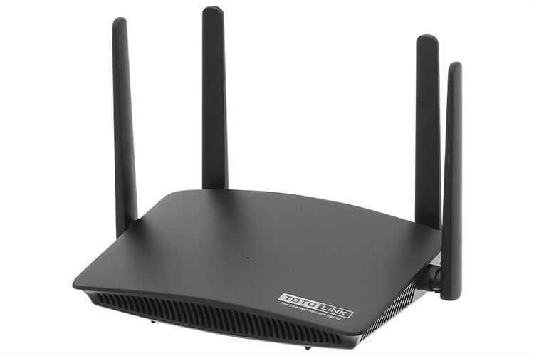 Router Wifi Chuẩn AC1200 Totolink A720R Màu Đen