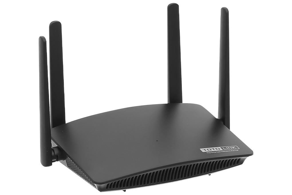Router Wifi Chuẩn AC1200 Totolink A720R Màu Đen
