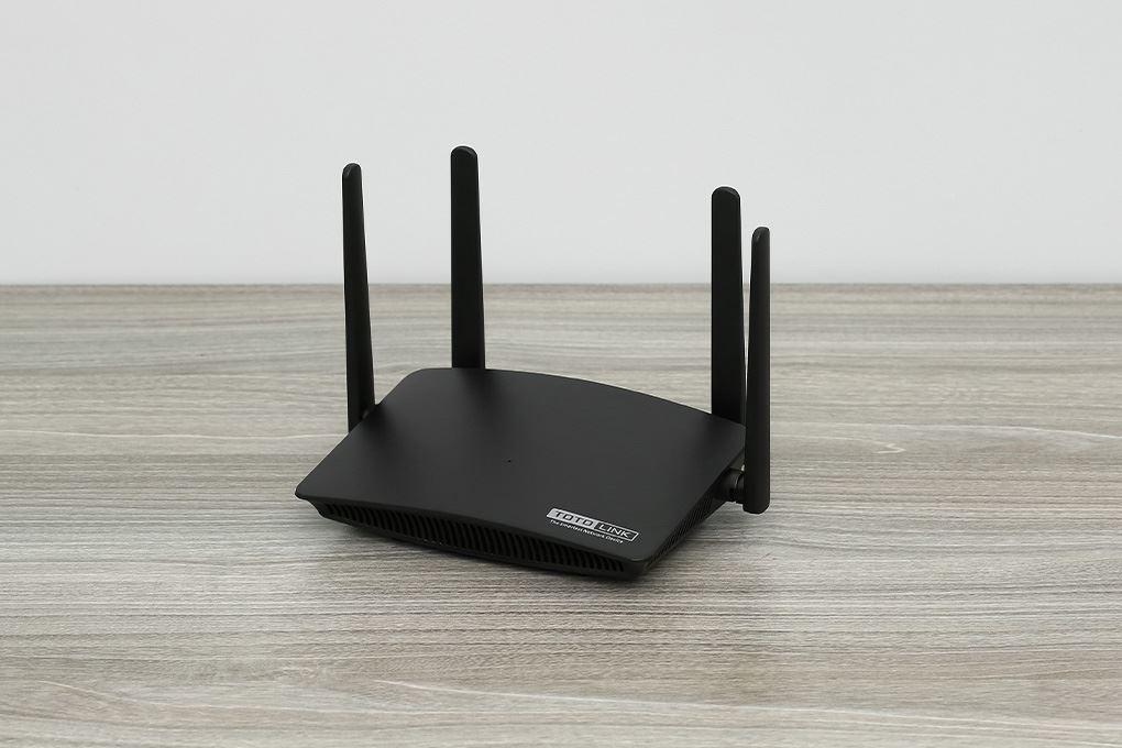 Router Wifi Chuẩn AC1200 Totolink A720R Màu Đen