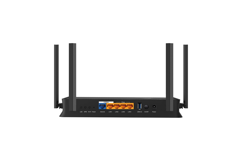 Router Wifi Chuẩn Wifi 7 TP-Link Archer BE230 Màu Đen
