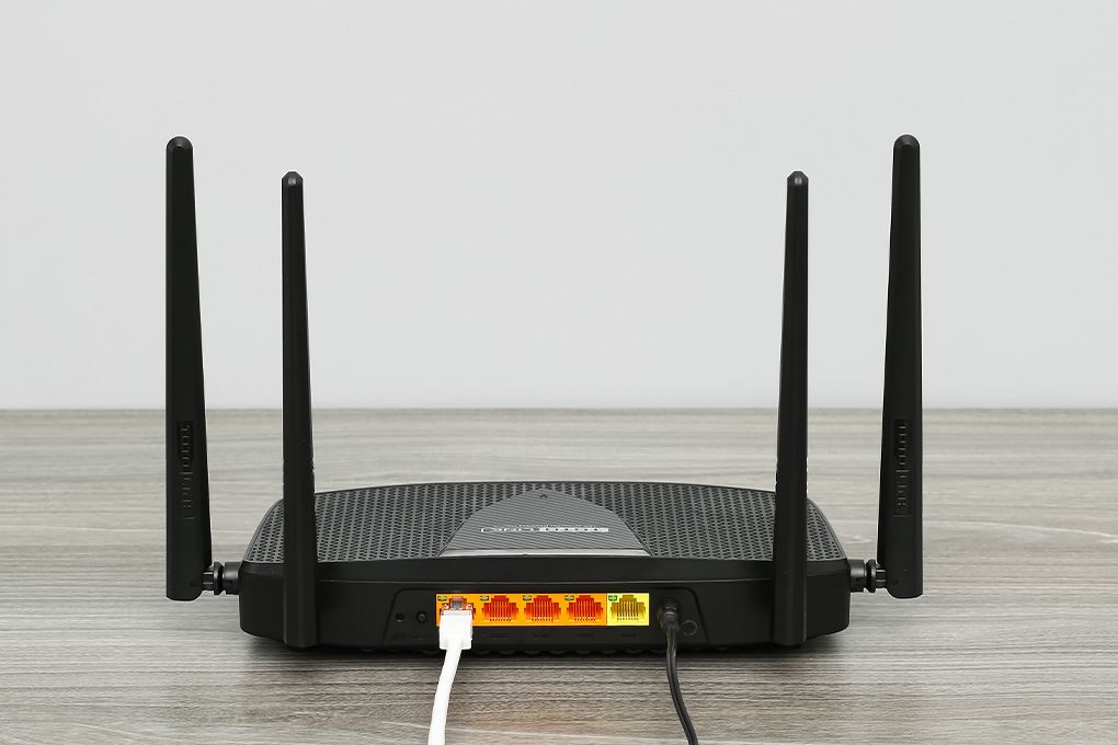 Router Wifi Chuẩn Wifi 6 Totolink X6000R-V2 Màu Đen