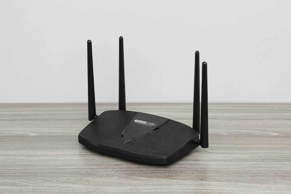 Router Wifi Chuẩn Wifi 6 Totolink X6000R-V2 Màu Đen