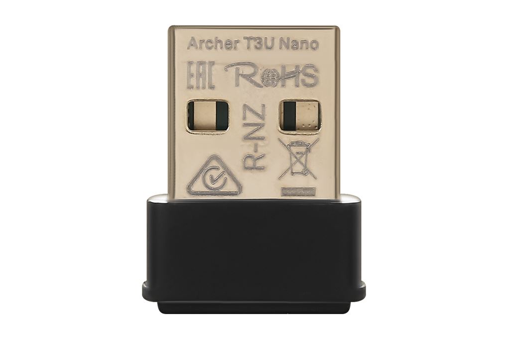 USB Wifi Chuẩn AC1300 TP-Link Archer T3U Nano Màu Đen