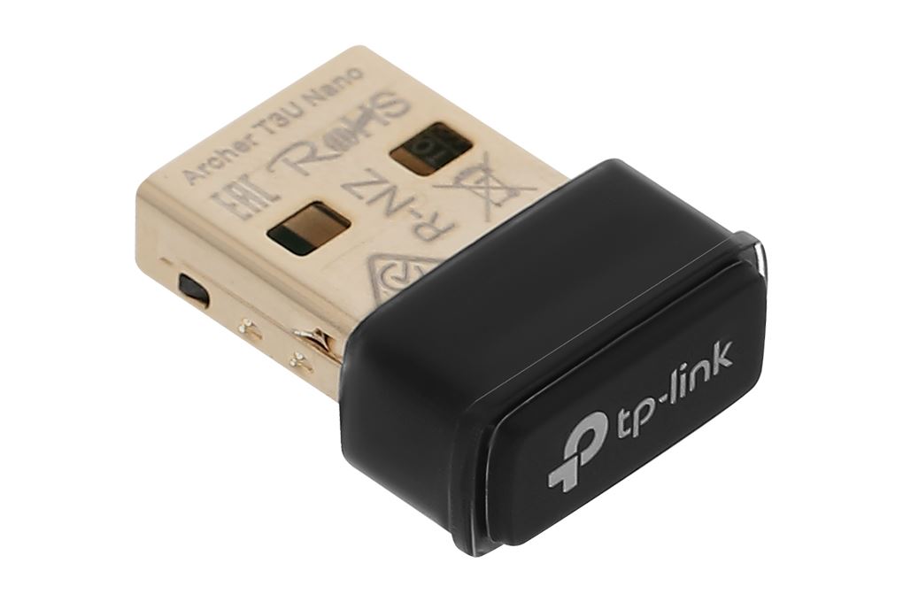 USB Wifi Chuẩn AC1300 TP-Link Archer T3U Nano Màu Đen