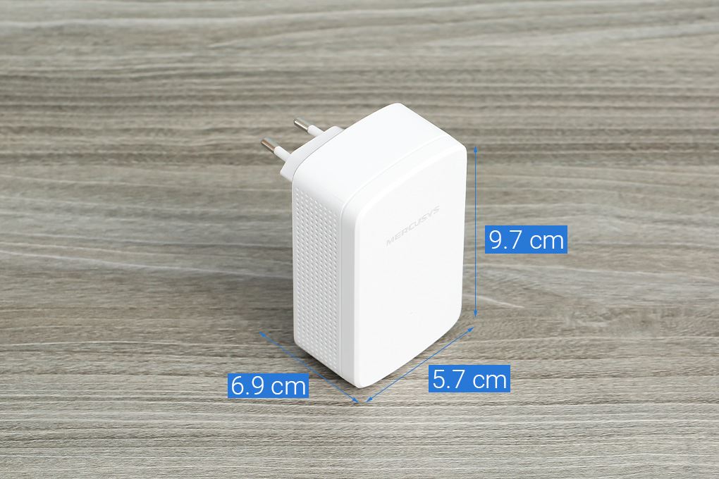 Repeater mở rộng sóng Wifi chuẩn N Mercusys ME10 Màu Trắng