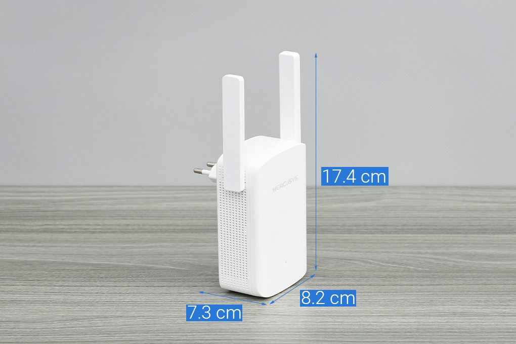 Repeater mở rộng sóng Wifi 6 AX1500 Mercusys ME60X Màu Trắng