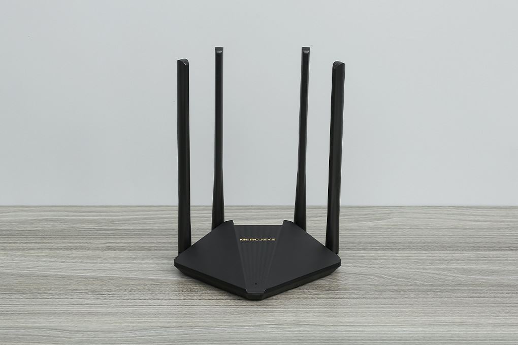 Router Wifi Chuẩn AC1200 Mercusys MR30G Gigabit Màu Đen