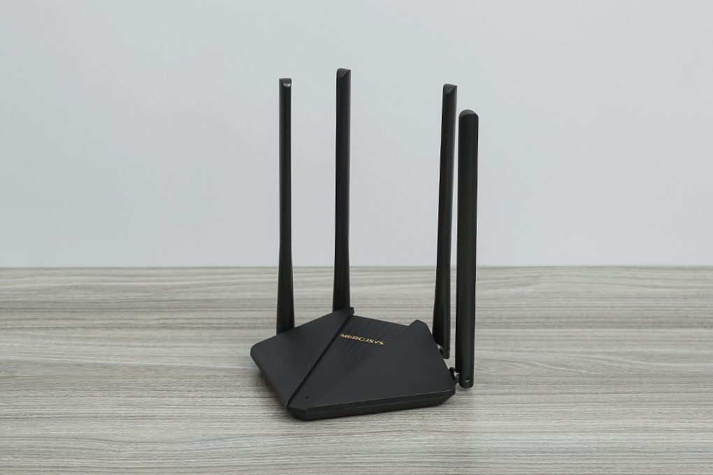 Router Wifi Chuẩn AC1200 Mercusys MR30G Gigabit Màu Đen