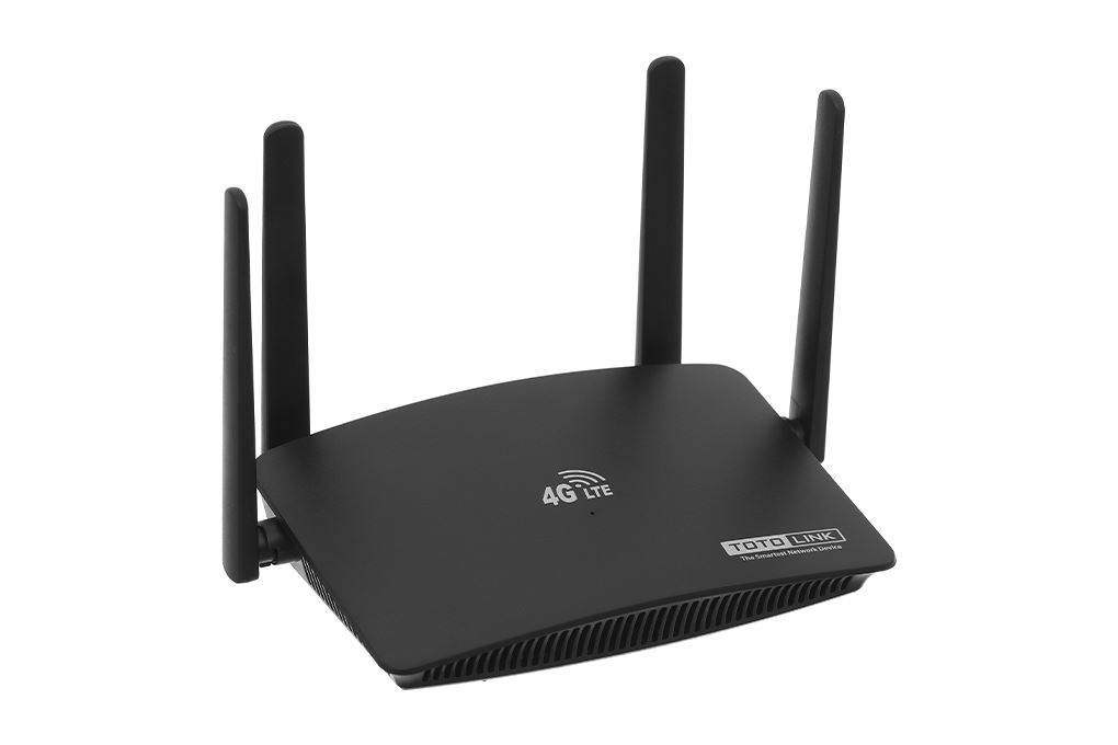 Bộ phát Wifi di động 4G LTE 300Mbps Totolink LR350 Màu Đen
