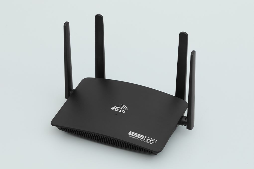 Bộ phát Wifi di động 4G LTE 300Mbps Totolink LR350 Màu Đen