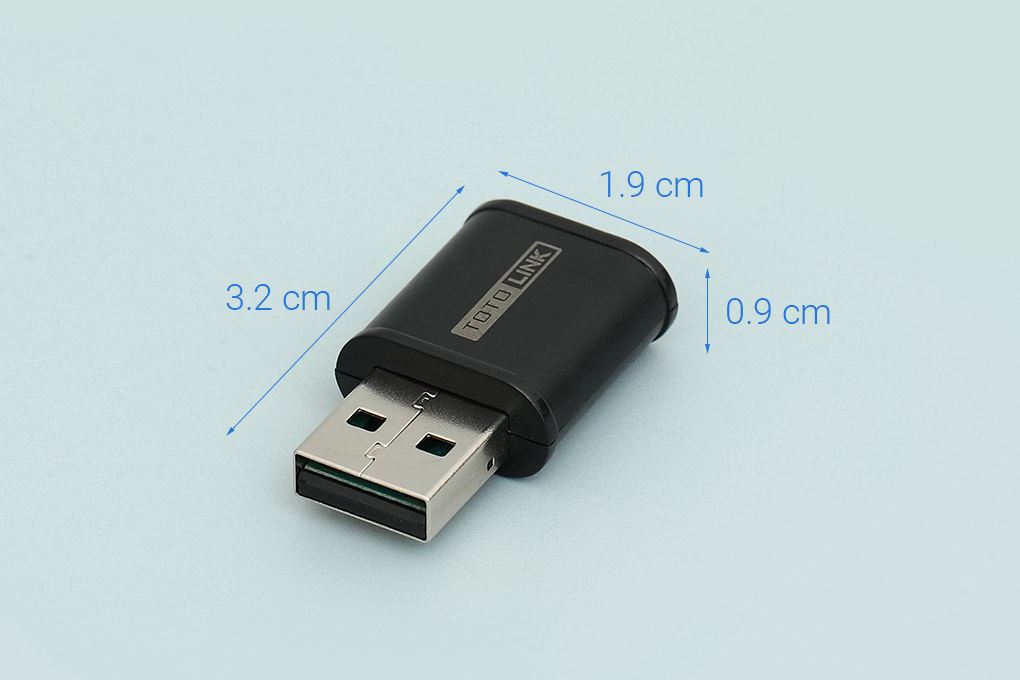 USB Wifi Chuẩn Wifi 6 Totolink X900USM Màu Đen