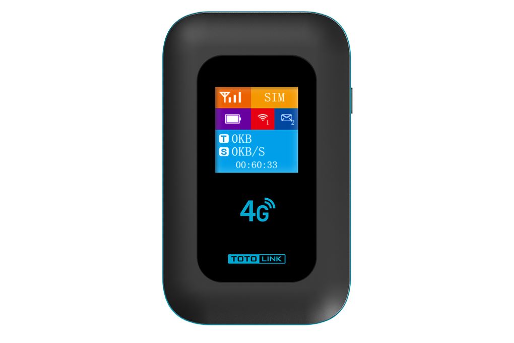 Bộ phát Wifi di động 4G LTE Wifi 6 AX300 Totolink M3L Màu Đen