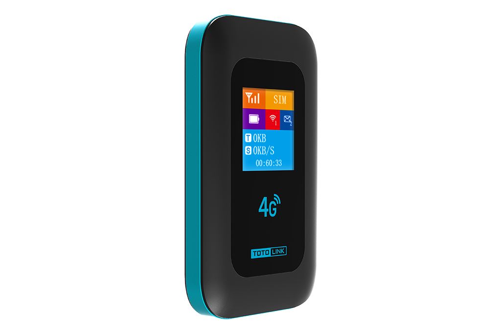 Bộ phát Wifi di động 4G LTE Wifi 6 AX300 Totolink M3L Màu Đen