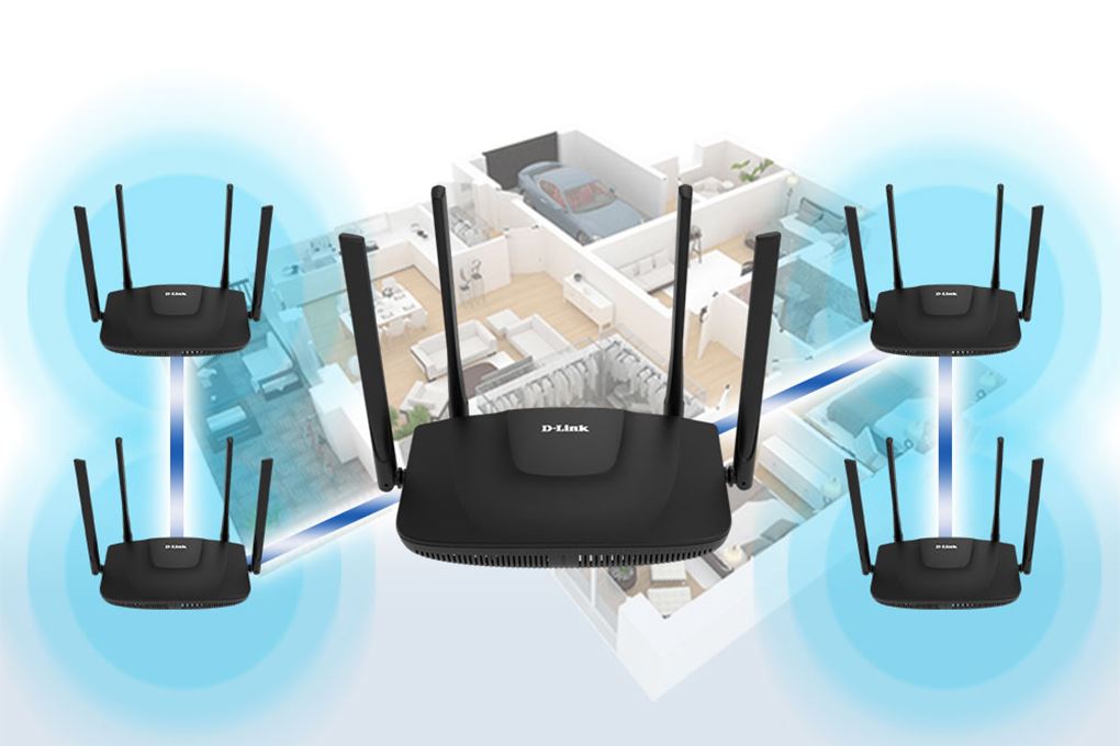 Router Wifi Chuẩn Ac1200 D-Link Dir-825M Router Wifi Chuẩn Ac1200 D-Link Dir-825M