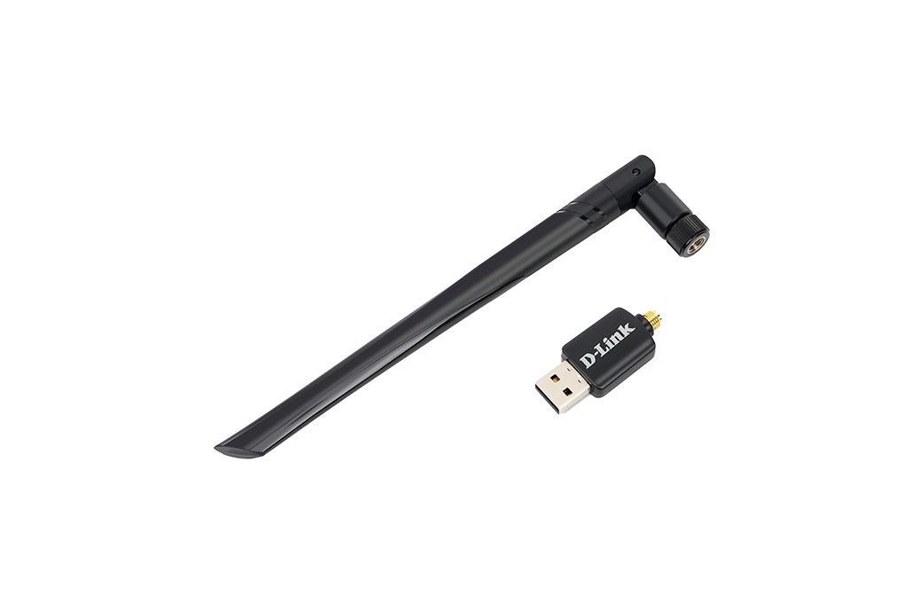 USB Wifi Chuẩn Wifi 6 D-Link DWA-X305 Màu Đen