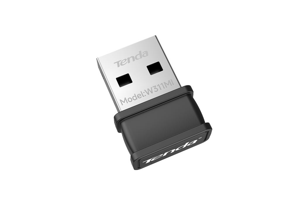 USB Wifi Chuẩn Wifi 6 Tenda W311MI Màu Đen