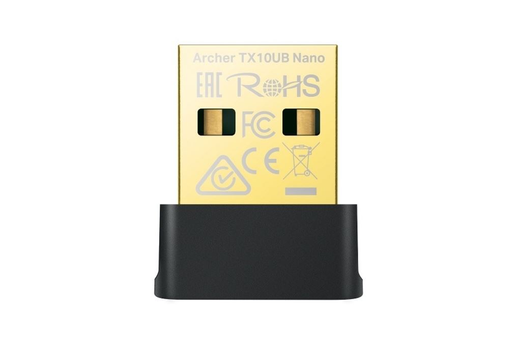 USB Wifi Chuẩn Wifi 6 Bluetooth 5.3 TP-Link Archer TX10UB Nano Màu Đen
