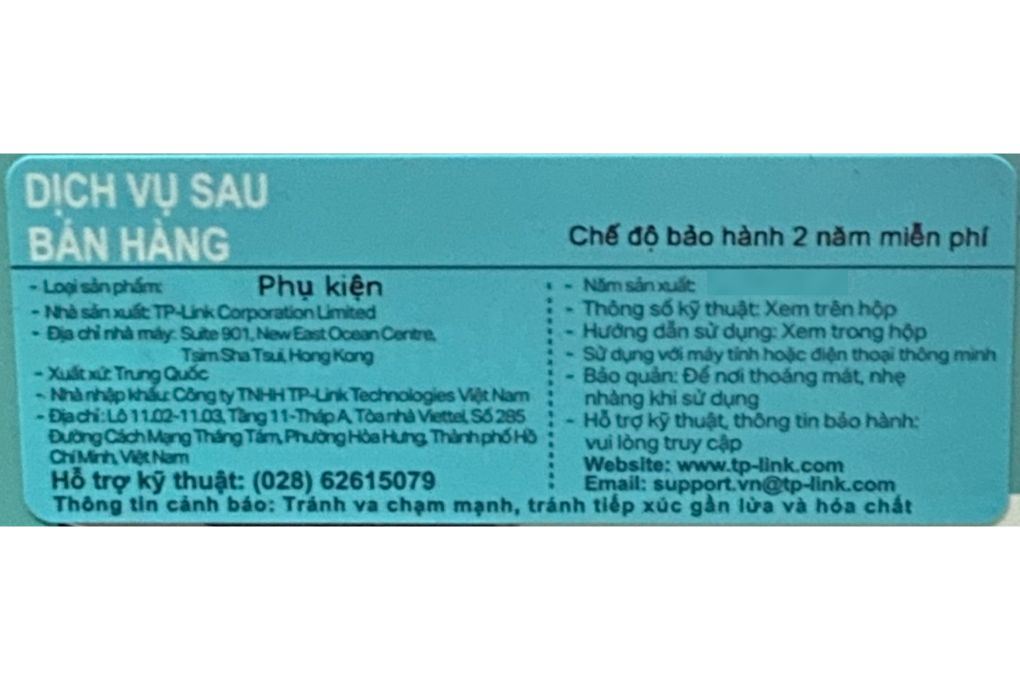 USB Bluetooth 5.4 TP-Link UB500 Plus Màu Đen
