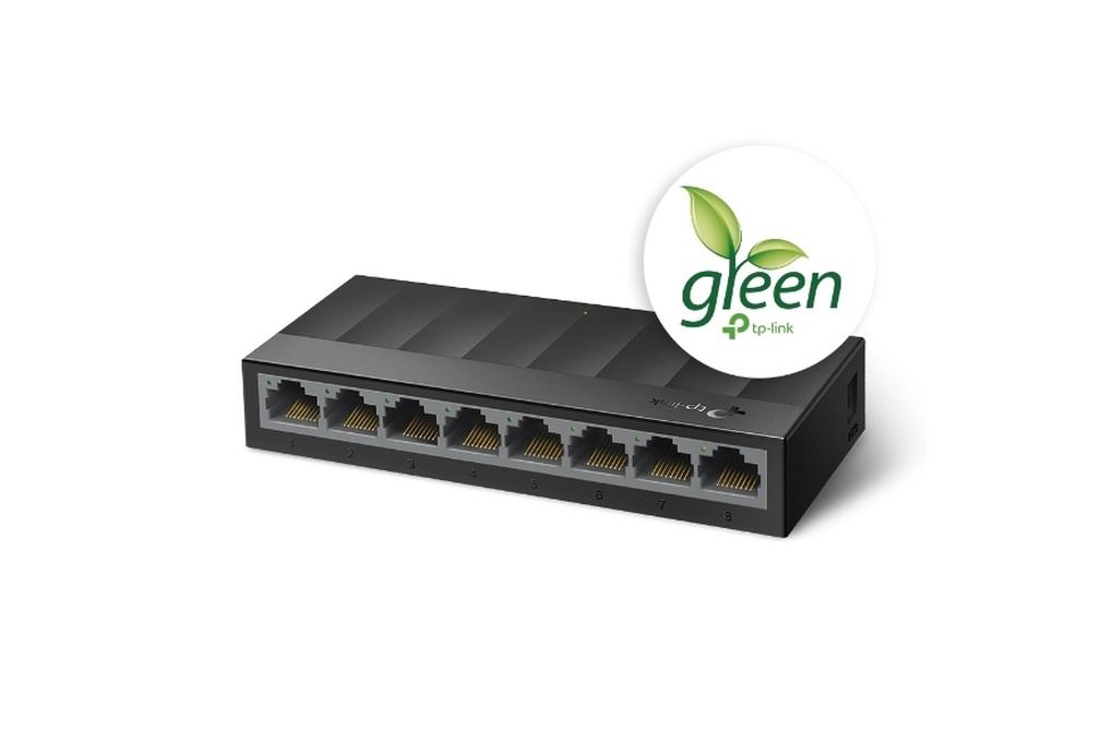 Thiết bị chuyển mạch Switch TP-Link  8 cổng LS1008G Màu Đen