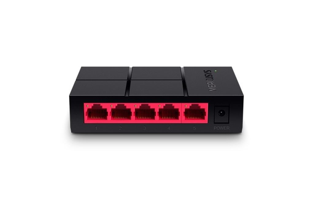 Thiết bị chuyển mạch Switch Mercusys 5 cổng MS105G Màu Đen