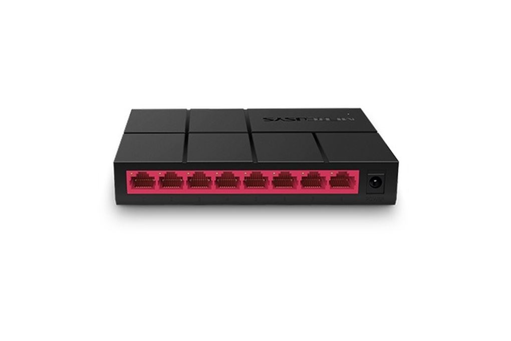 Thiết bị chuyển mạch Switch Mercusys 8 cổng MS108G Màu Đen