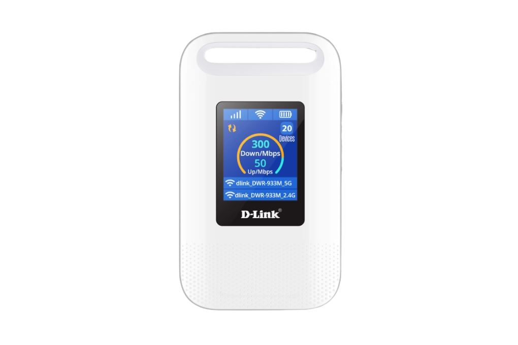 Bộ phát Wifi di động 4G LTE Wifi 6 D-Link DWR-933M Màu Trắng