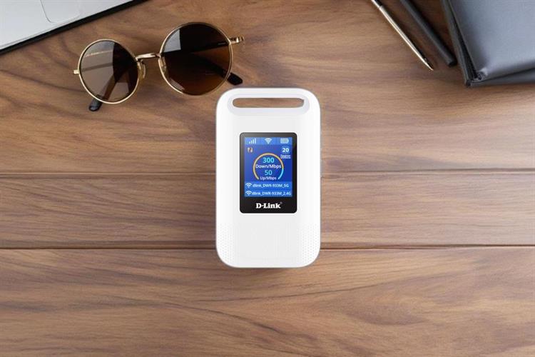 Bộ phát Wifi di động 4G LTE Wifi 6 D-Link DWR-933M Màu Trắng