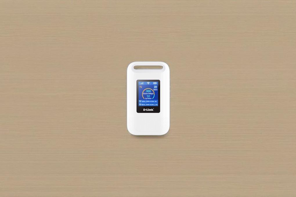 Bộ phát Wifi di động 4G LTE Wifi 6 D-Link DWR-933M Màu Trắng
