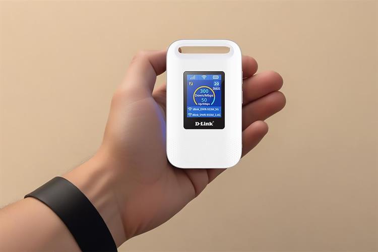 Bộ phát Wifi di động 4G LTE Wifi 6 D-Link DWR-933M Màu Trắng