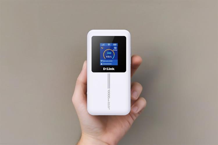 Bộ phát Wifi di động 4G LTE Wifi 6 D-Link DWR-940M Màu Trắng