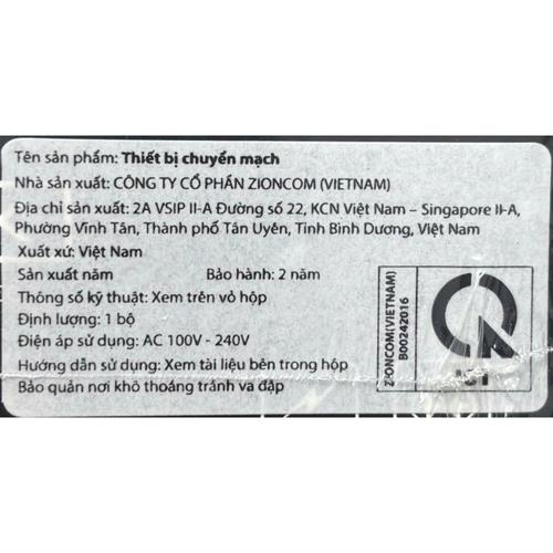 Thiết bị chuyển mạch Switch Totolink 8 cổng S808G Màu Đen