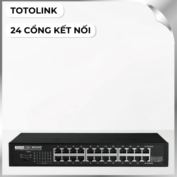 Switch Totolink 24 cổng SG24D