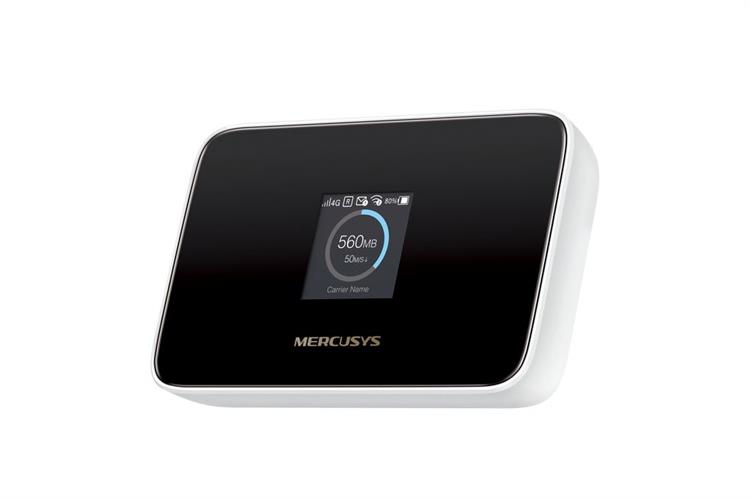 Bộ phát Wifi di động 4G LTE Wifi 6 Mercusys TL-MT115 Màu Trắng