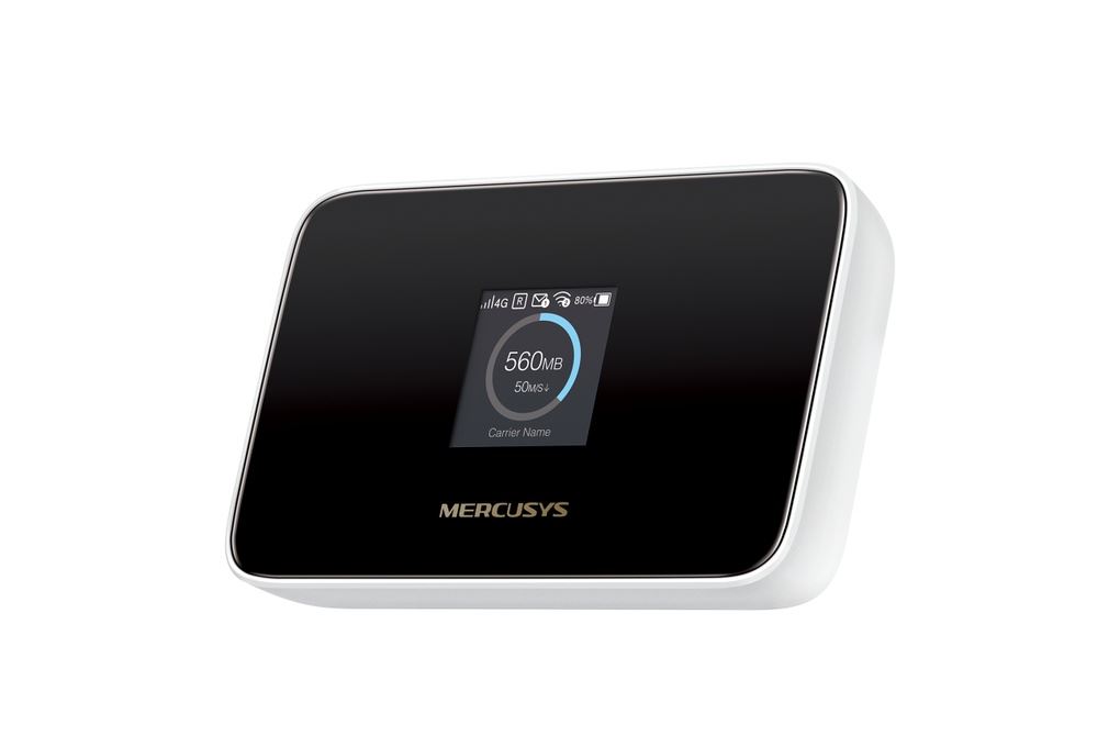 Bộ phát Wifi di động 4G LTE Wifi 6 Mercusys TL-MT115 Màu Trắng