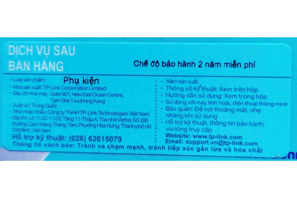 USB Bluetooth 5.4 TP-Link UB600 Nano Màu Đen