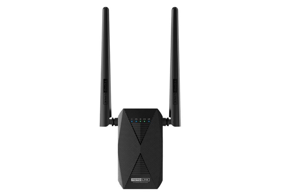 Repeater mở rộng sóng Wifi AC1200 Totolink EX1200T V2 Màu Đen