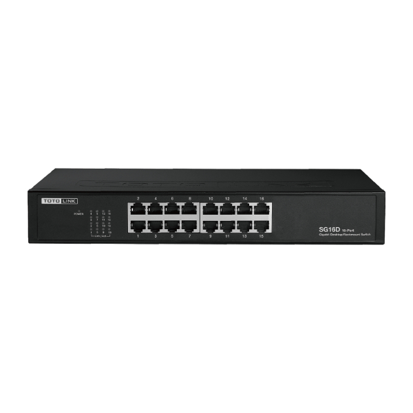 Thiết bị chuyển mạch Switch Totolink 16 Cổng SG16D