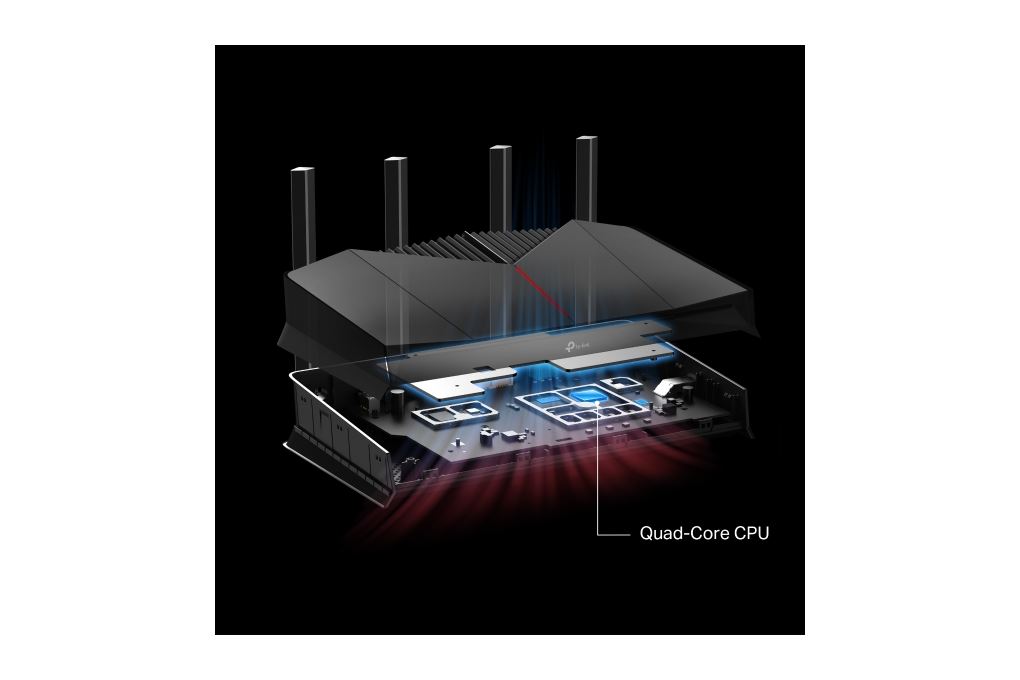 Router Gaming Wifi 7 TP-Link Archer GE230 Màu Đen