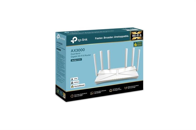 Router Wifi 7 TP-Link Archer AX56(EU) Màu Trắng