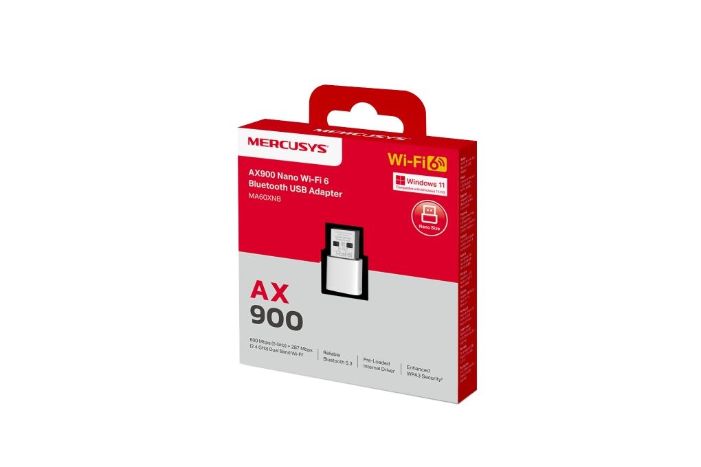 USB Wifi 6 Bluetooth 5.3 Mercusys MA60XNB - 8