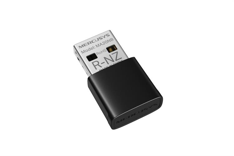 USB Wifi 5 Bluetooth 5.0 Mercusys MA20NB Màu Đen