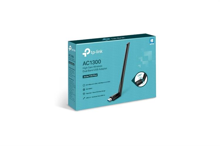 USB Wifi 5 TP-Link Archer T3U Plus Màu Đen
