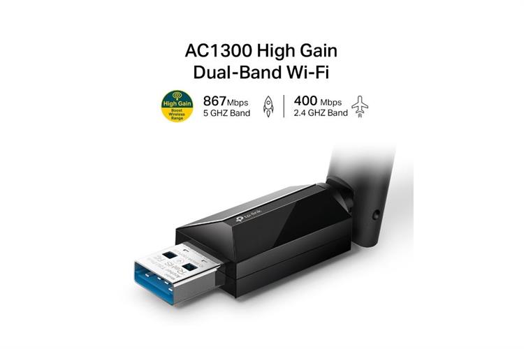 USB Wifi 5 TP-Link Archer T3U Plus Màu Đen
