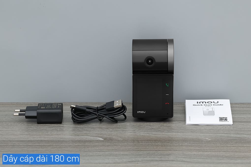 Camera IP 360 Độ 5MP IMOU Rex VT Pro S2VBP-5M0WR Màu Đen