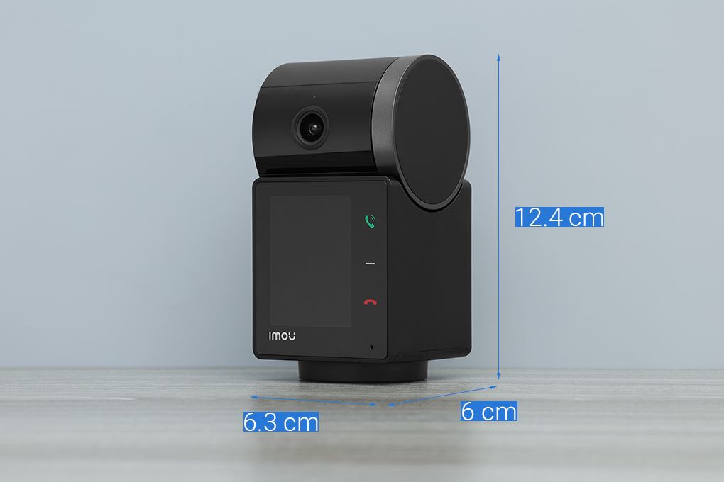 Camera IP 360 Độ 5MP IMOU Rex VT Pro S2VBP-5M0WR Màu Đen