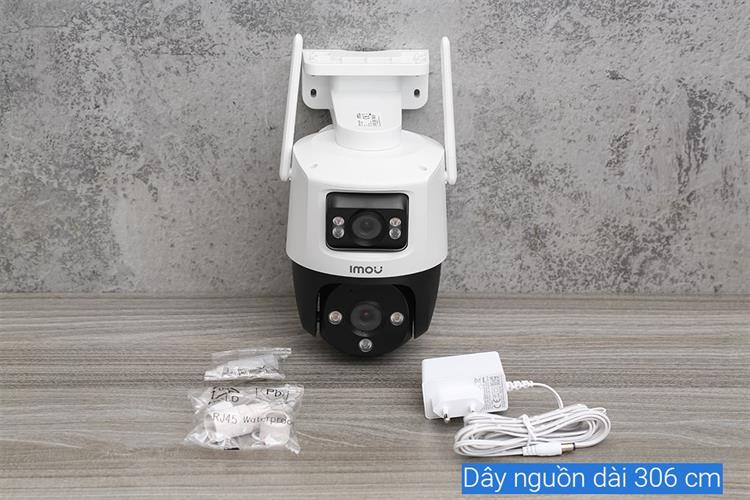 Camera IP Ngoài trời 360 Độ IMOU Cruiser Dual S7XP-10M0WED Màu Trắng