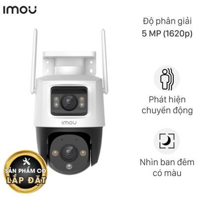 Camera IP Ngoài trời 360 Độ 5MP IMOU Cruiser Dual S7XP-10M0WED