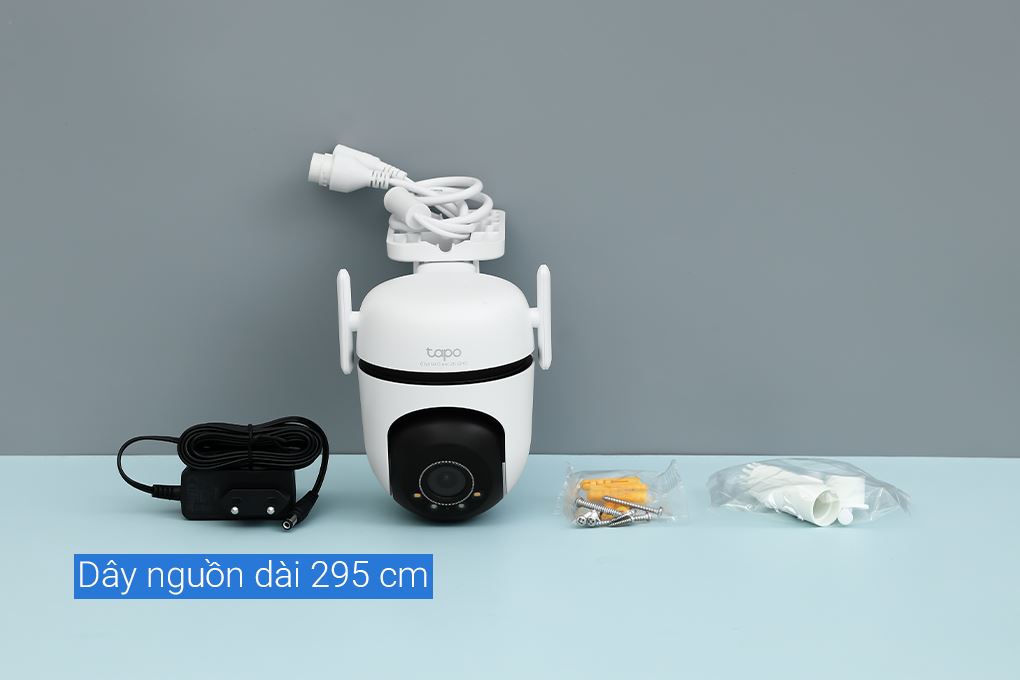Camera IP Ngoài trời 360 Độ 4MP TP-Link Tapo C520WS Màu Trắng